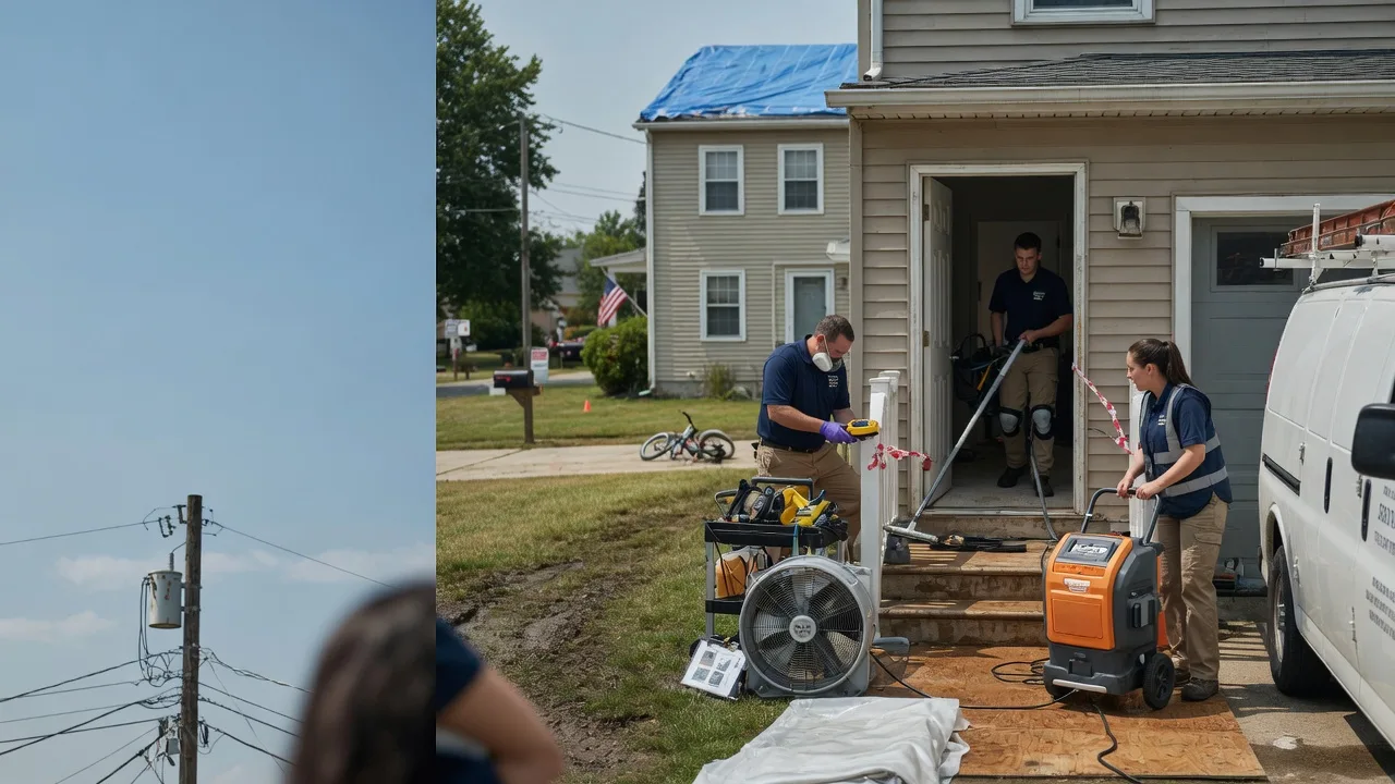 Water Damage Repair in West Frankfort, IL near me